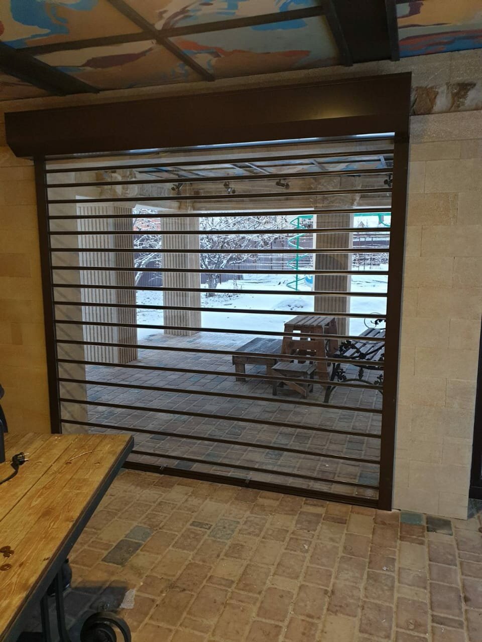 прозрачные рольставни пвх, мягкие прозрачные рольставни для гаража, прозрачные рольставни для бассейна, прозрачные рольставни алютех, прозрачные рольставни в гараж