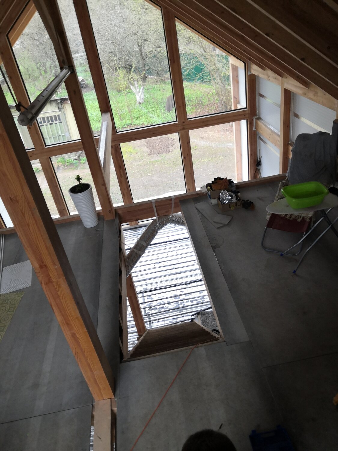 фахверк домогацкого готовый, окна на мансарде, загородный дом, каркасный дом, окна на мансарде своими руками