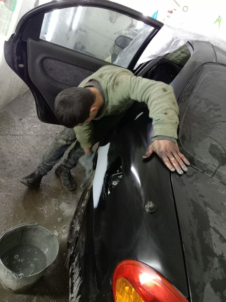 авто, автомобиль, в машине, повреждение автомобиля, рихтовка покраска авто