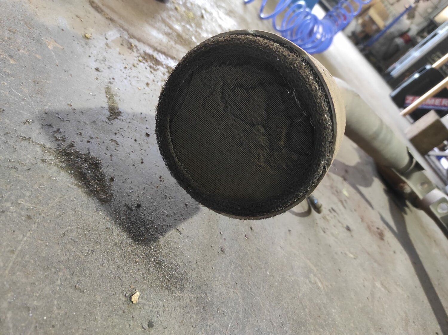 забитый катализатор, катализатор, катализатор 45528910ak, катализатор автомобильный, подгоревший катализатор