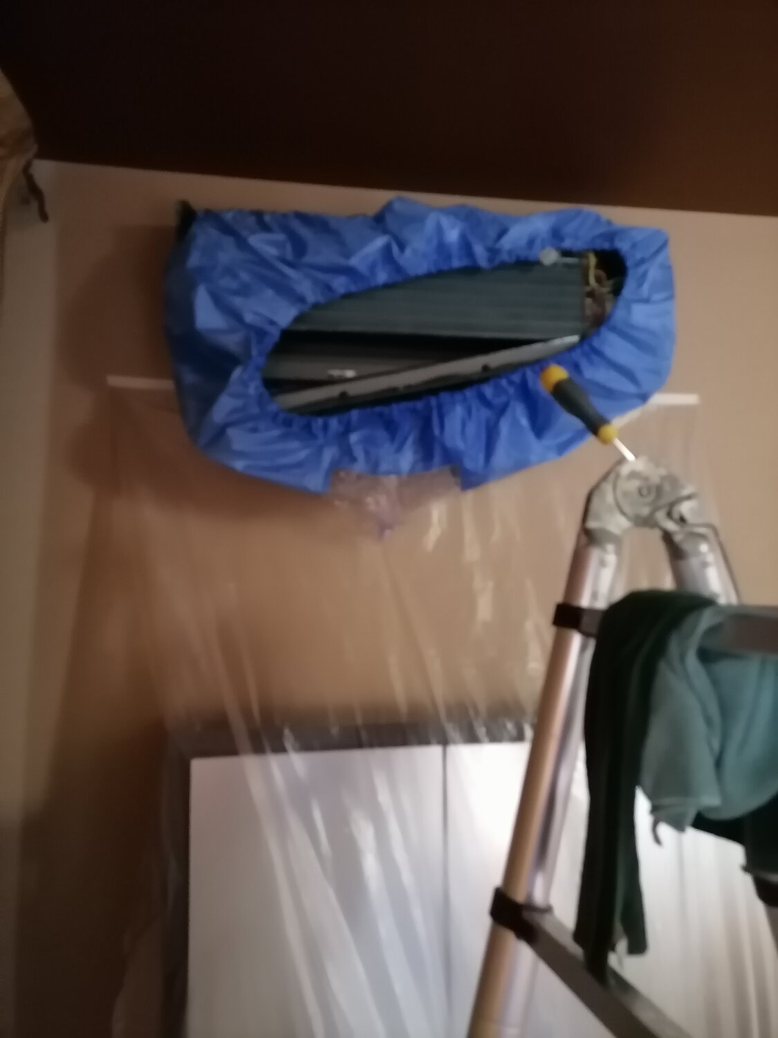 кондиционер, мешок для чистки кондиционера, пакет для чистки кондиционера, чехол для кондиционера, защитный чехол для чистки внутреннего блока 800*300