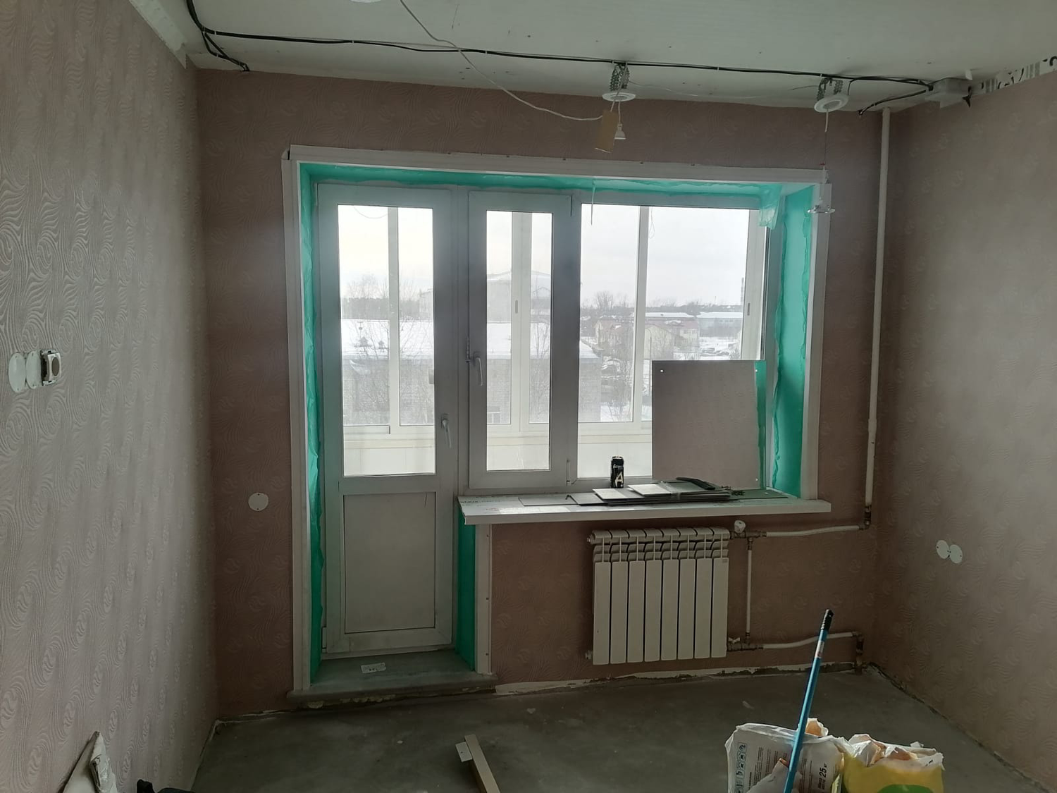 квартира, квартира в панельном доме, однокомнатная квартира, отделка квартир, квартира с балконом