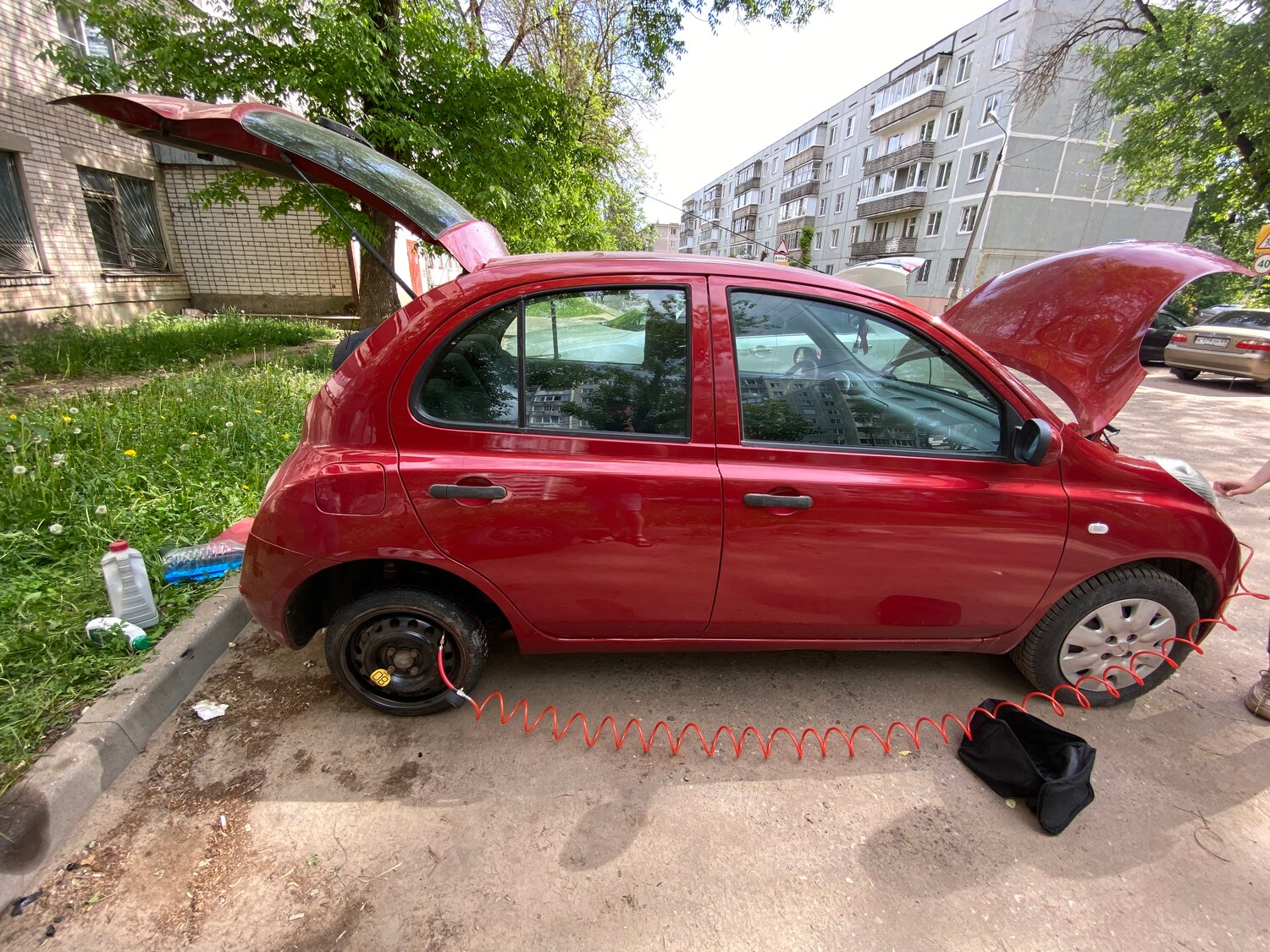 nissan micra, nissan micra 1.2 2012, nissan micra 2006 1.2, nissan micra красный 2005, Nissan March III (K12)
