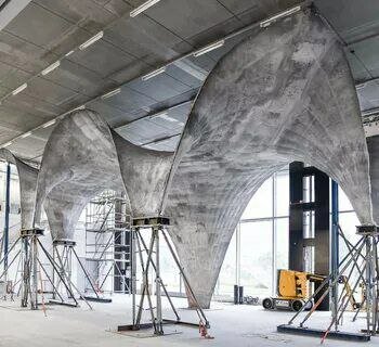 бетонные конструкции, бетонная крыша, сооружения из бетона, eth zürich, formwork for concrete structures