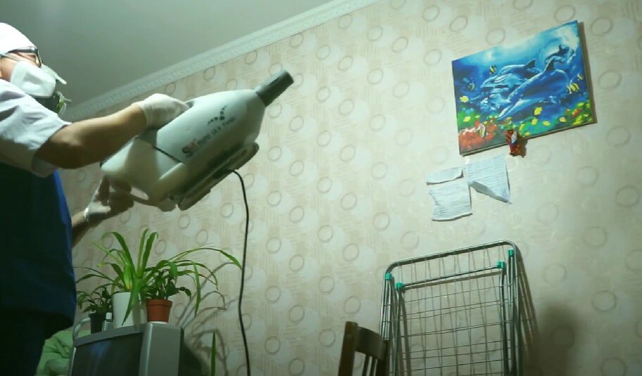 холодный туман, дезинфекция, дезинфекция помещений, дезинфекция от клопов, холодный туман от клопов