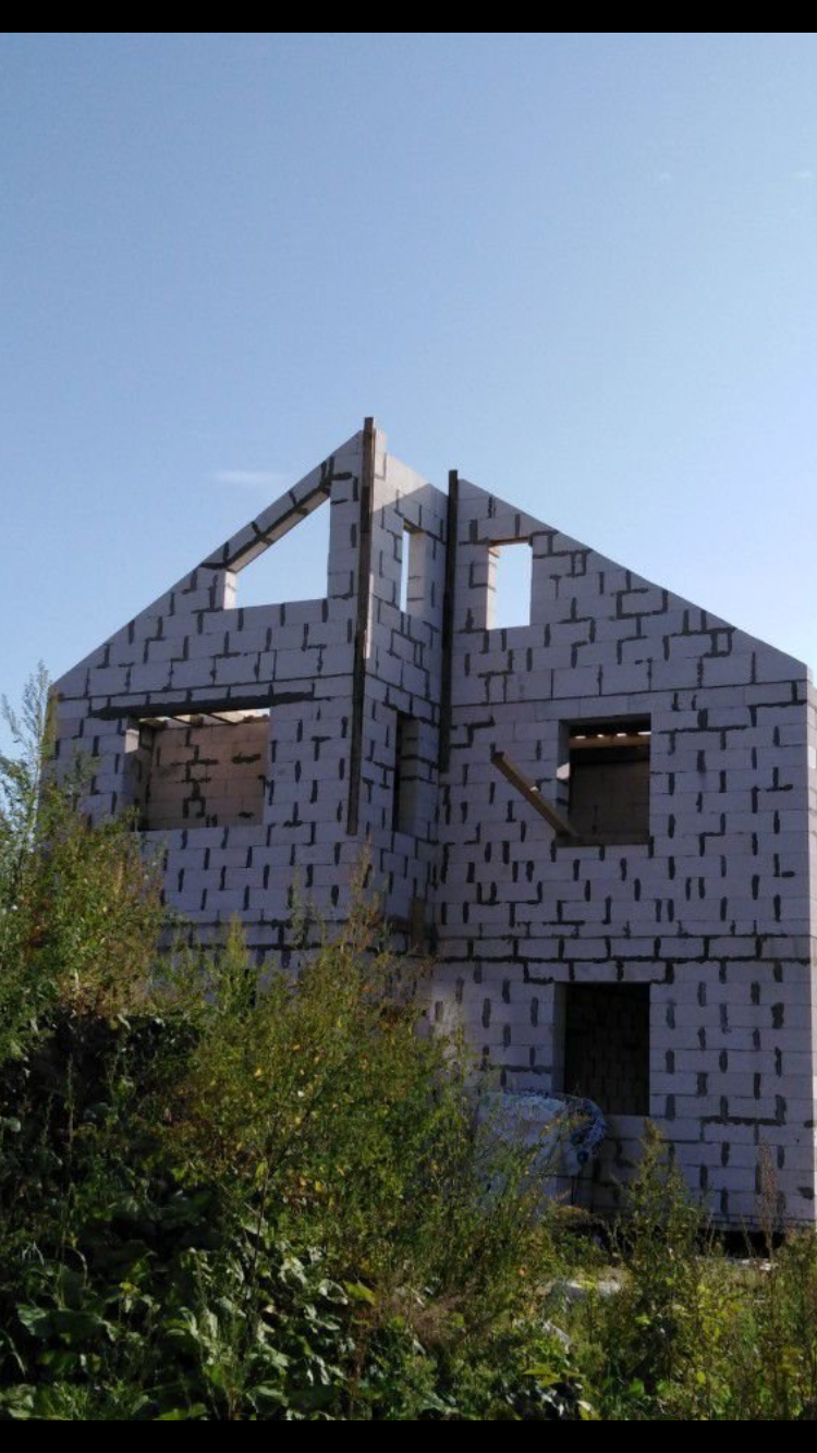Кладка пеноблоков