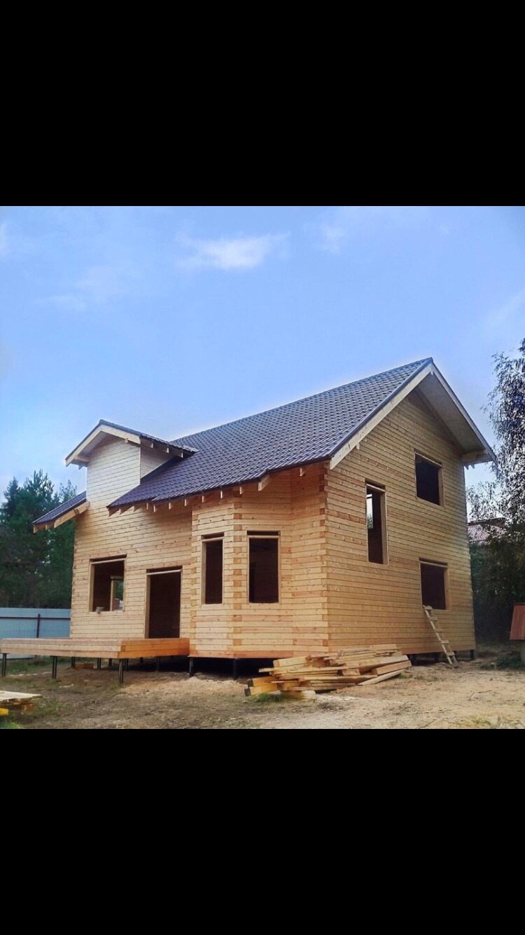 Строительство дома из бруса