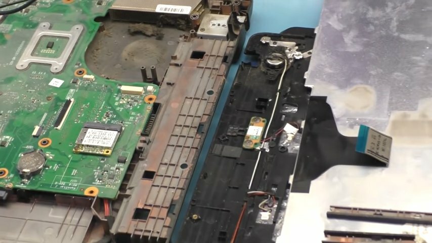 материнская плата, ноутбук, lenovo s200z материнская плата, плат, починить ноутбук