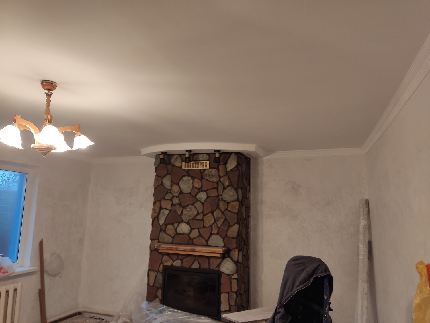 интерьер, квартира, потолок, в доме, квартира дом