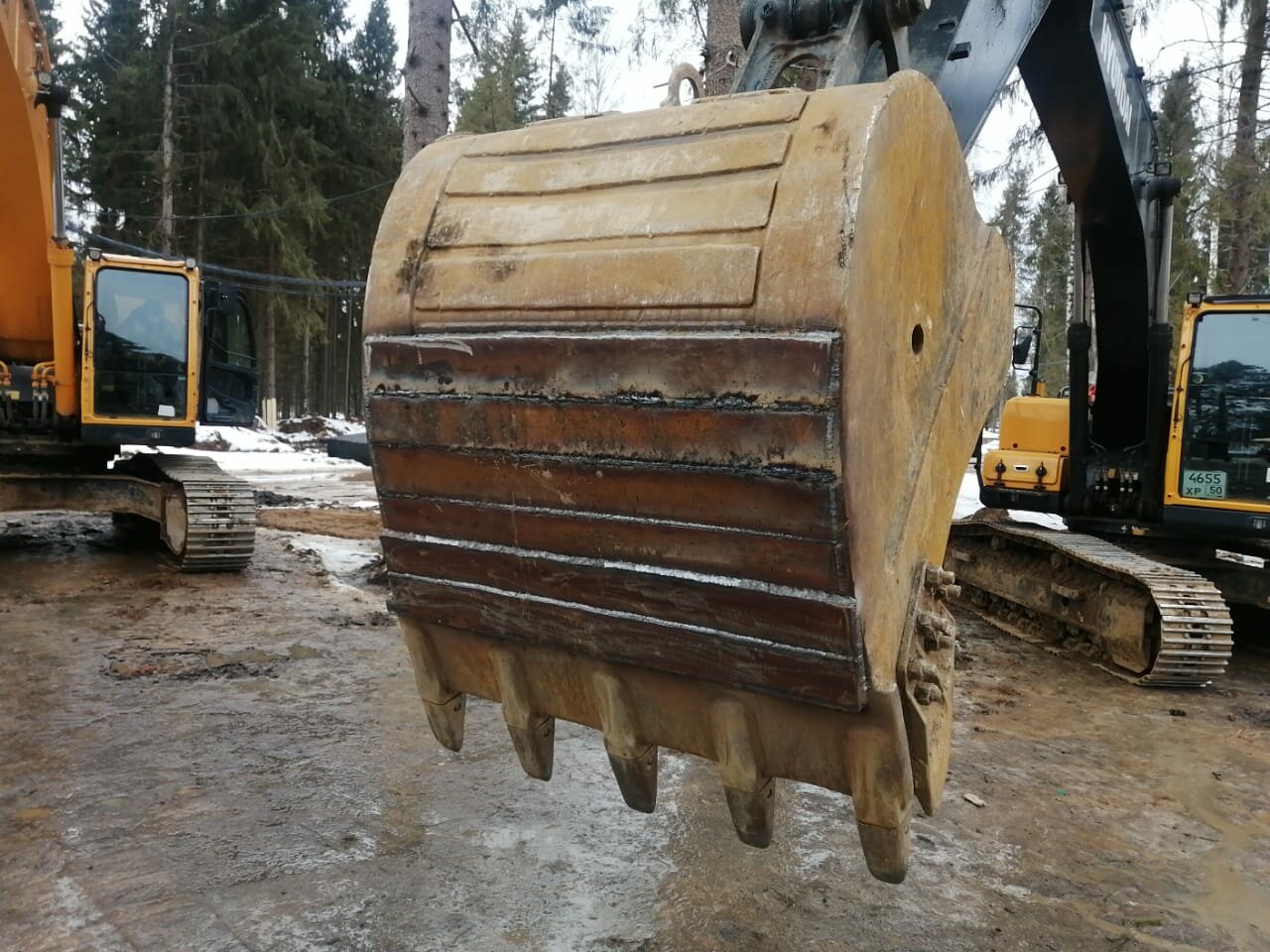 фотографии экскаватора, shovel for machine, dirty industries, экскаватор, теплотрасса гульбиновича во владивостоке