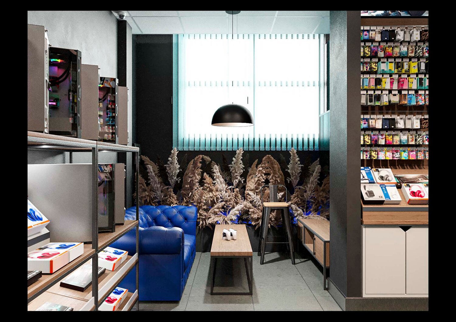 Дизайн интерьера магазина