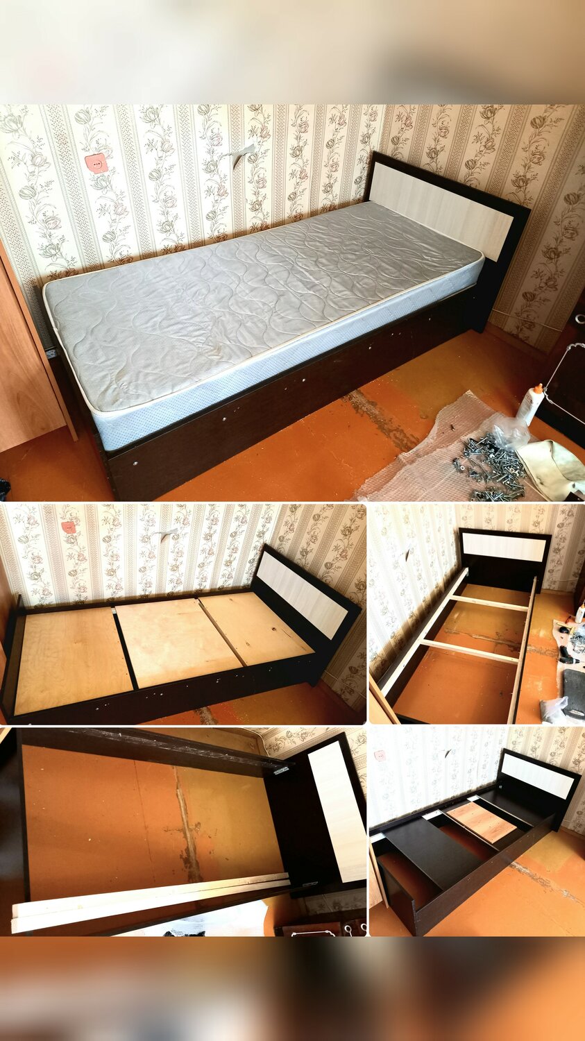 кровать фиеста 0,9, кровать фиеста 90х200, кровати, кровать бу, кровать гармония выкатная