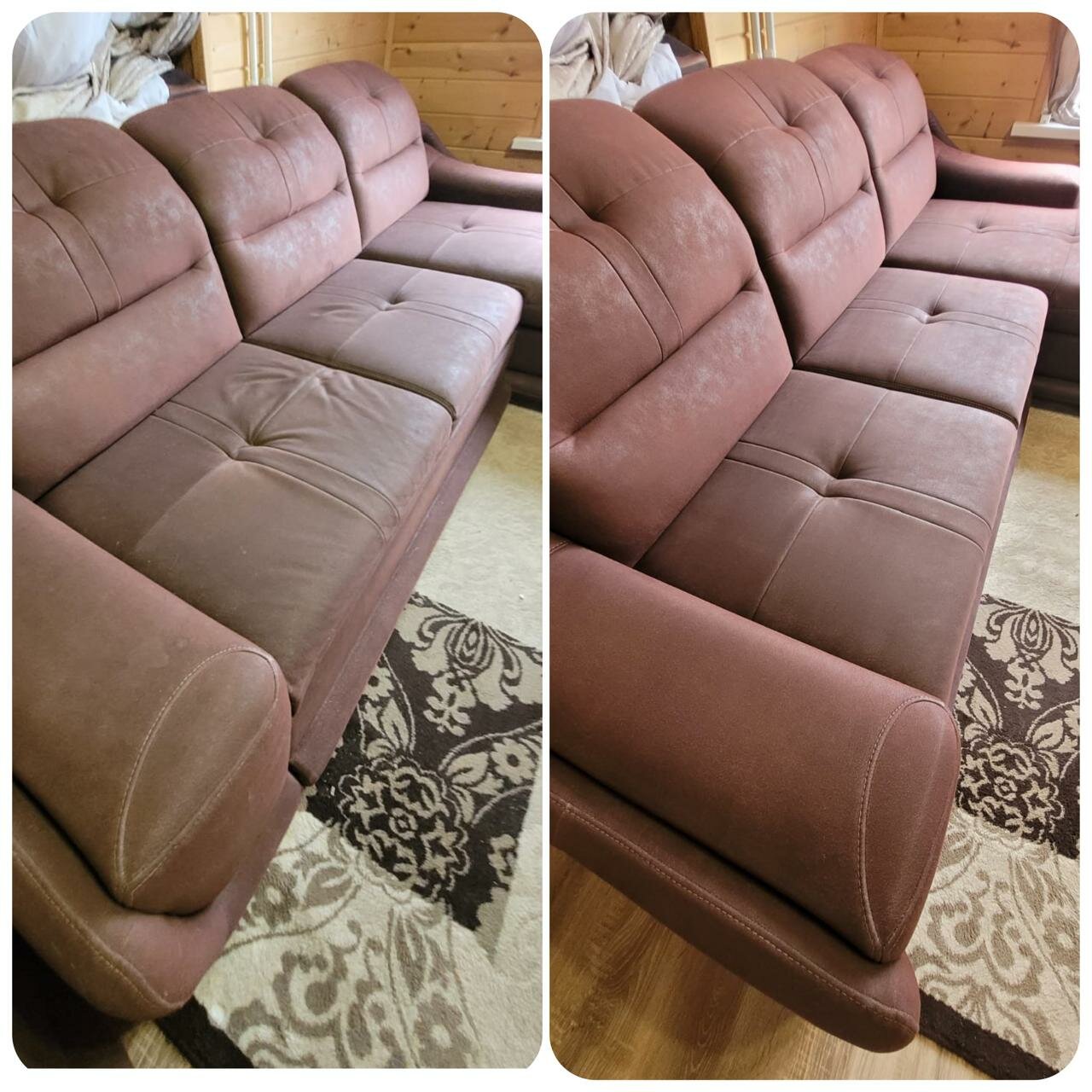 диван, диван искусственная замша, перетяжка мягкой мебели, мягкая мебель, угловой диван