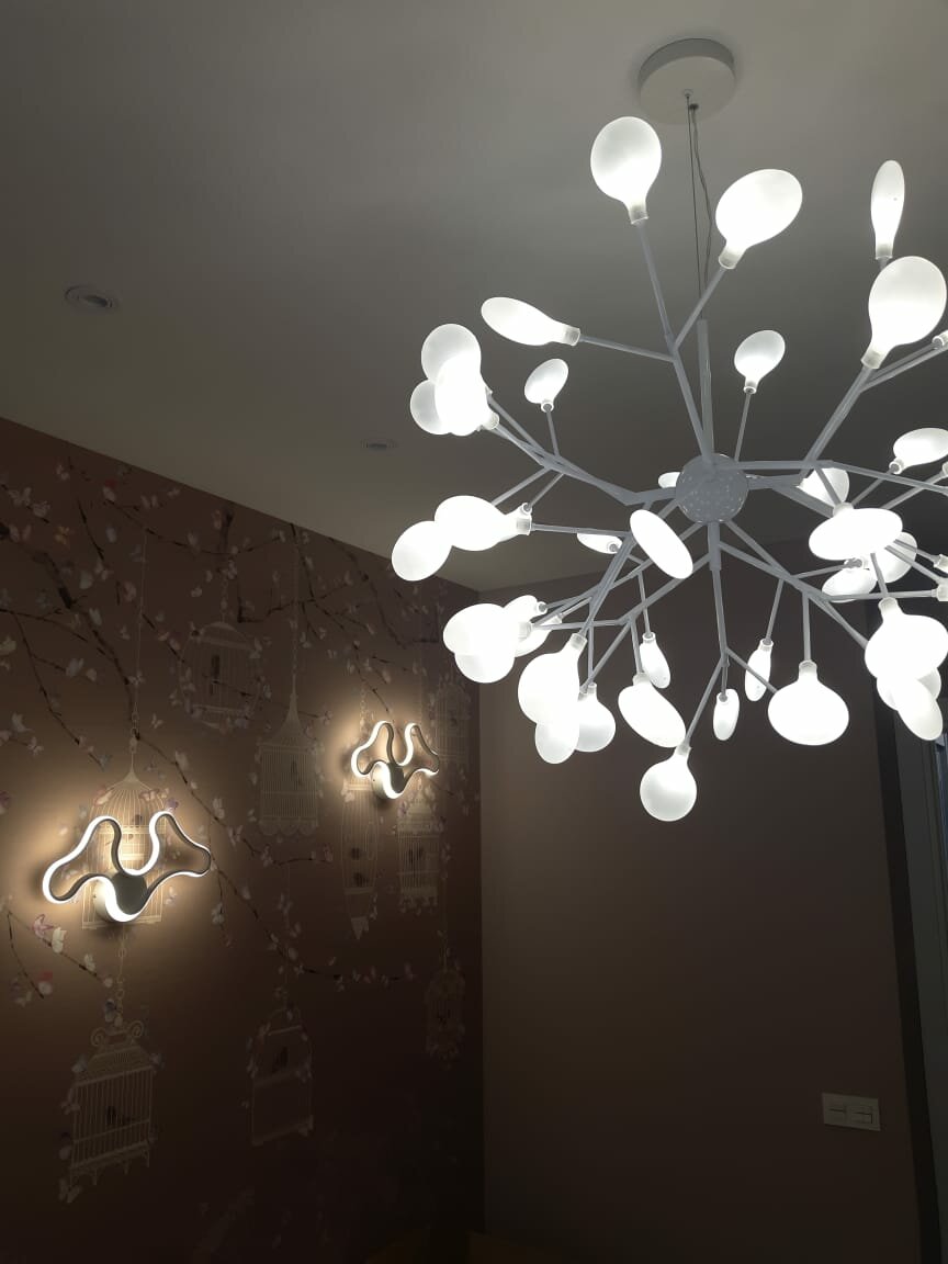 люстра moooi heracleum, люстра ветка, люстра светильник, heracleum ii pendant light by moooi, потолочный светильник люстра