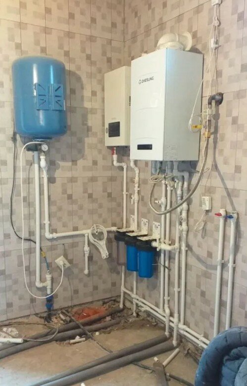 отопление водоснабжение, обвязка котла, обвязка котельной, обвязка газового котла, обвязка газового котла протерм для отопления частного дома