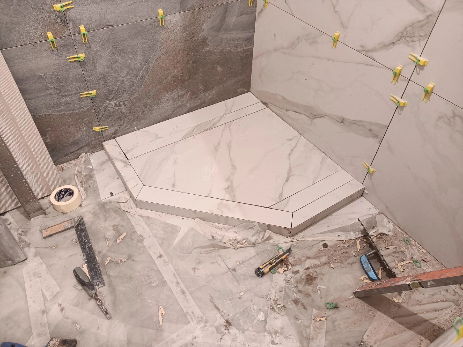 душевой поддон rgw stone tray, душевой поддон rgw stone tray st, поддон для душа rgw stone tray st, душевой поддон из плитки 600/600 с трапом, душевой поддон rgw 90x90