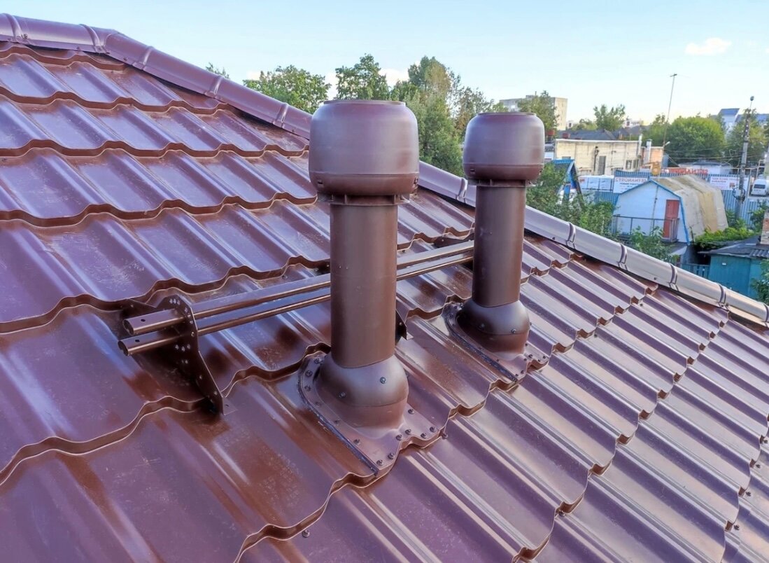 вентиляционная труба для металлочерепицы, вентиляция для металлочерепицы, вентиляция для кровли, вентиляционная труба, кровельная вентиляция кровент