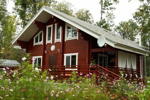 тиккурила винха 2670, цвет дома из бруса, тиккурила винха укко 2690, дома из клееного бруса, покраска деревянного дома снаружи