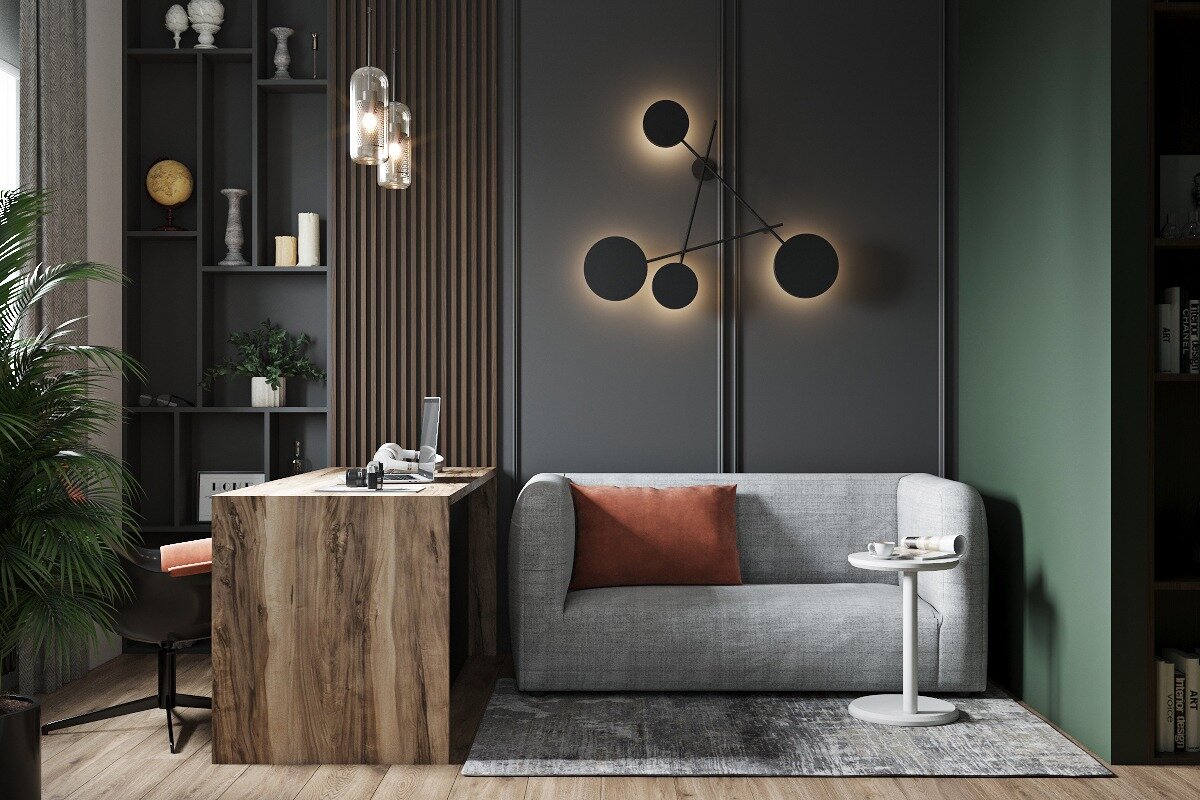 интерьер, дизайн интерьера, гостиная лофт, лофт бетон в интерьере, интерьер минимализм грубый