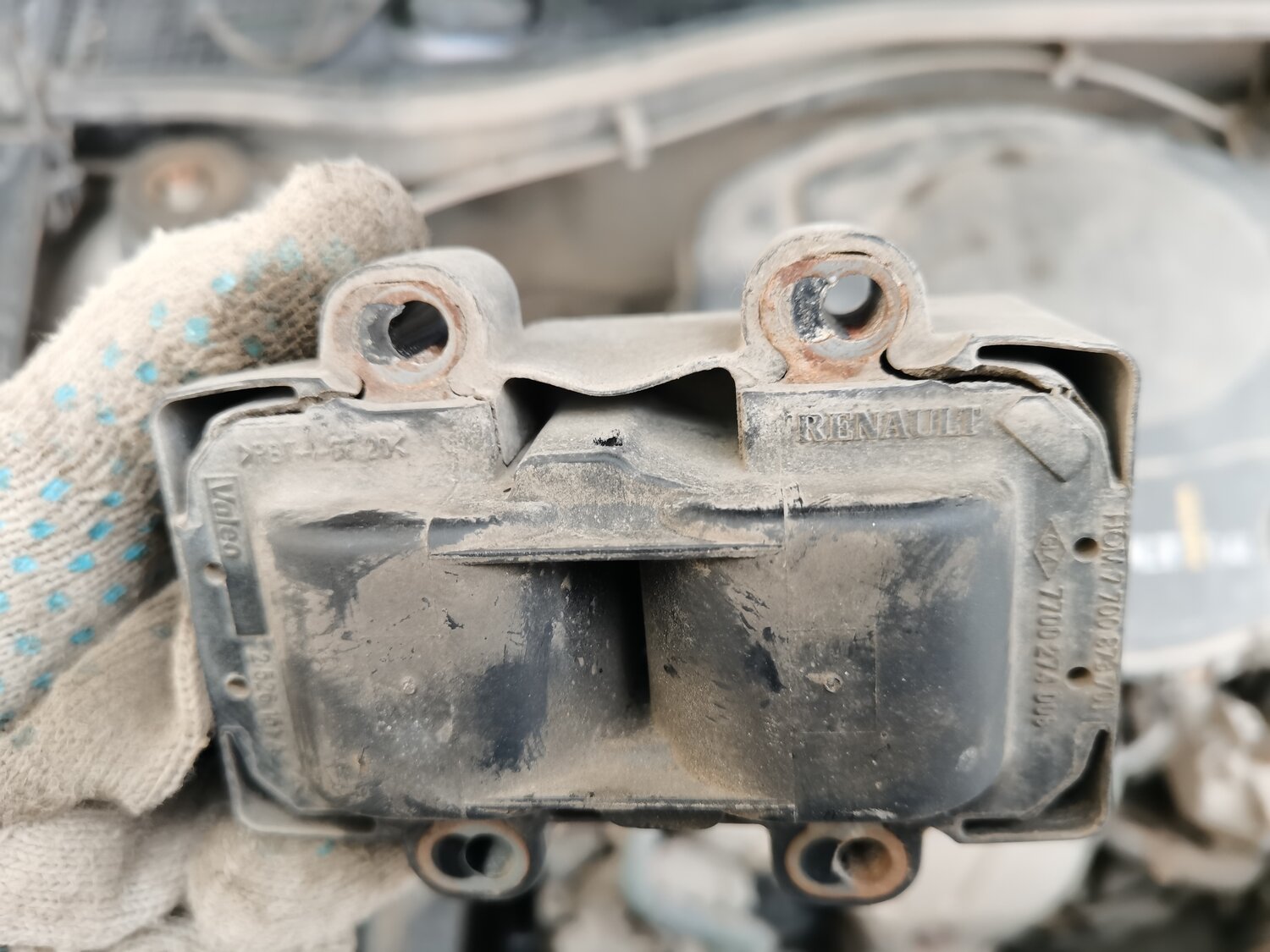 катушка зажигания renault logan 1.4, катушка зажигания renault logan 1.4 8м, renault logan 1, renault, подушка двигателя