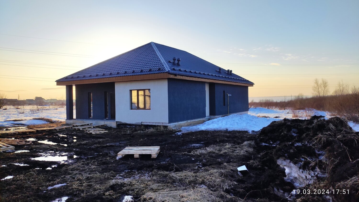 одноэтажный дом, загородный дом, строительство загородного дома, дом, одноэтажный дом современный