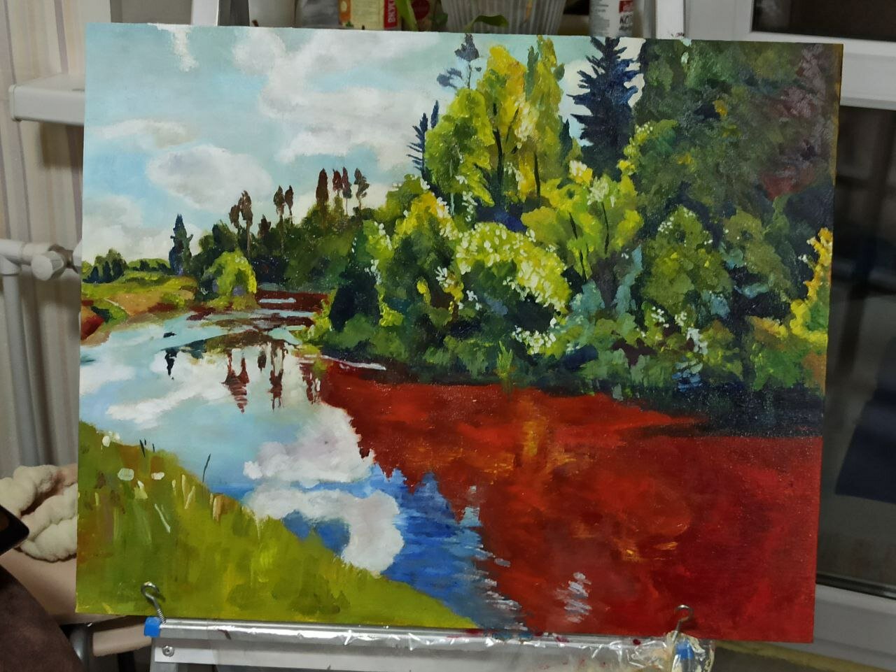 пейзаж картина, пейзаж живопись, картины, холст картина, пейзаж маслом