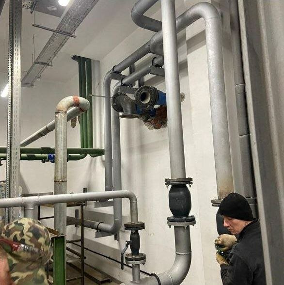котельная в жк, монтаж котельной, центральный тепловой пункт цтп, центральный тепловой пункт, зал котельной