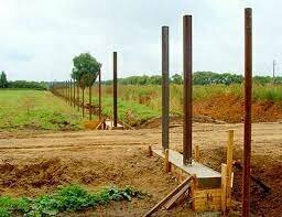 столбы для забора, столбы 80 80 для забора, фундамент для забора, фундамент под забор, сваи под забор