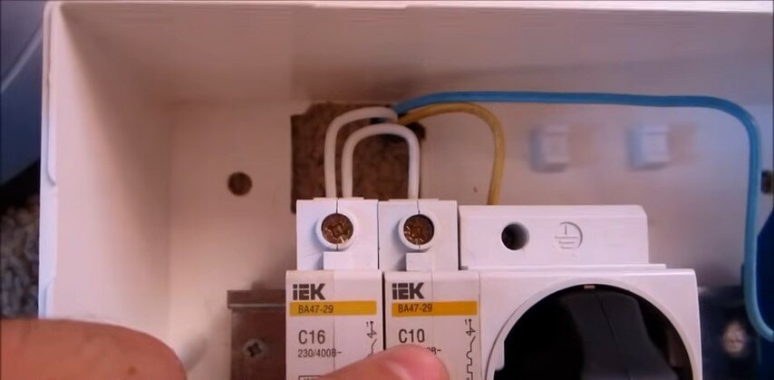 расцепителя независимого iek рн47, автоматический выключатель iek, iek уздп63-1, iek узо, устройство защитного отключения iek