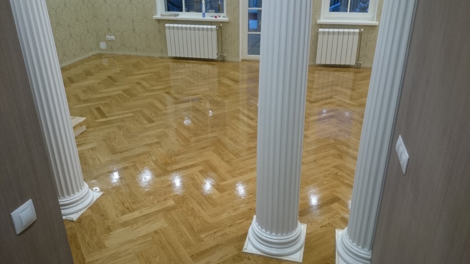 радиатор биметаллический rifar monolit 500, паркетные полы, пол паркетный, паркет для пола, паркет пол