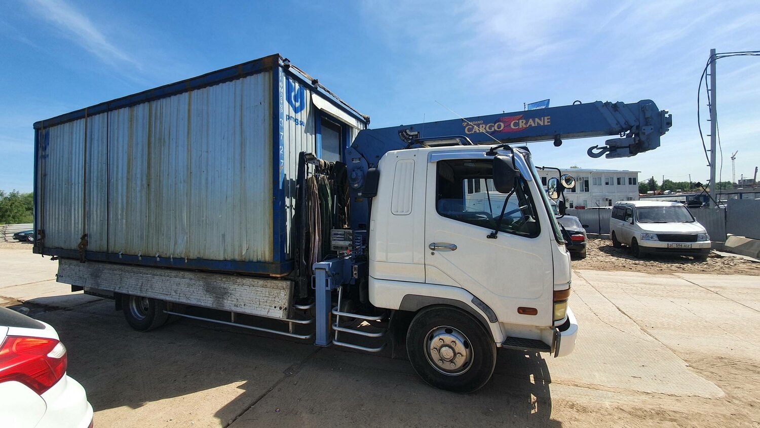 манипулятор 5 тонн, манипулятор, исузу форвард манипулятор 5т, воровайка хино рейнджер 500, кран манипулятор