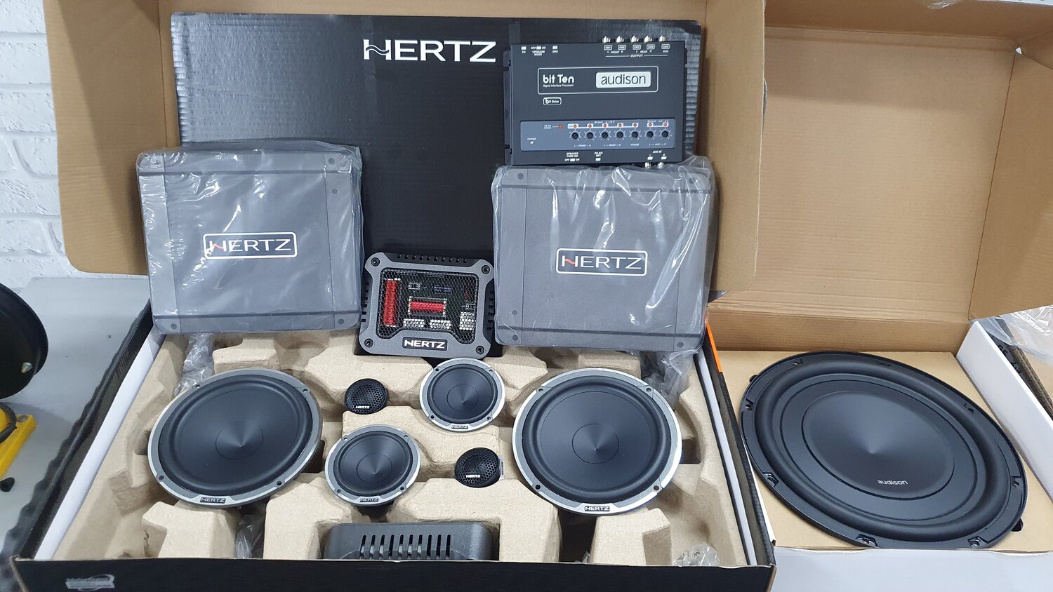 hertz mpk 163.3, hertz hsk 165, hertz dsk 165 3, hertz dv 165.3, hertz 3 компонентная