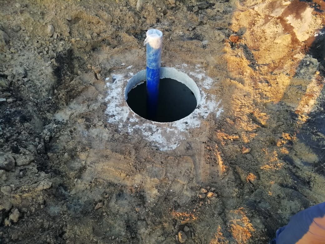 кессон для скважины дочиста кс1200, кессон для скважины, скважина на воду с кессоном, скважина вода, кессон из полимерпесчаных колец