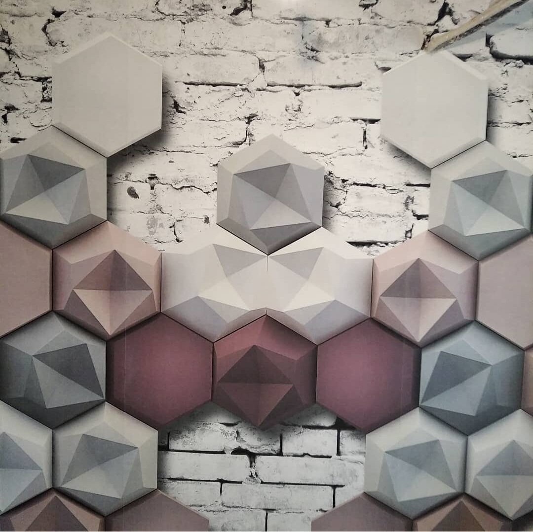 гипсовые стеновые панели соты hexagon, плитка шестигранник объемная, гипсовые 3 d панели, гипсовые 3д панели шестигранник, гипсовая 3 д панель