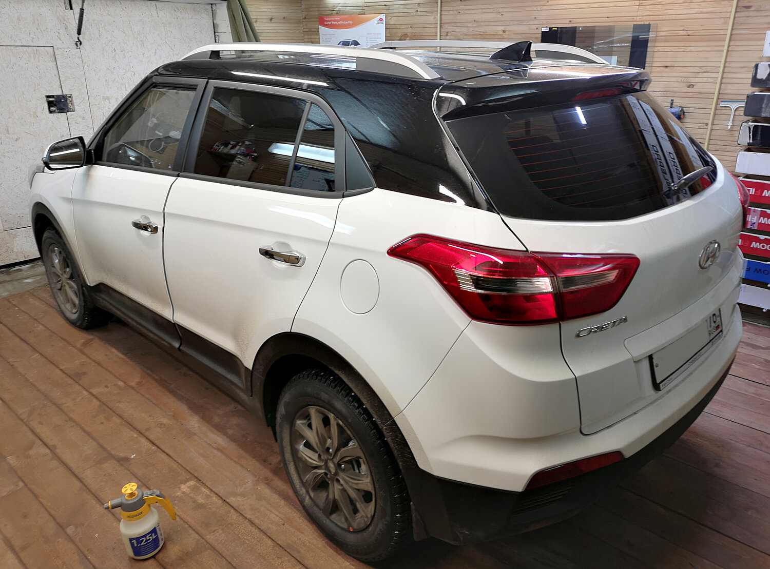 hyundai creta, хендай крета серая с черной крышей, хендай крета белая с черной крышей, hyundai creta винил, Nissan Qashqai II