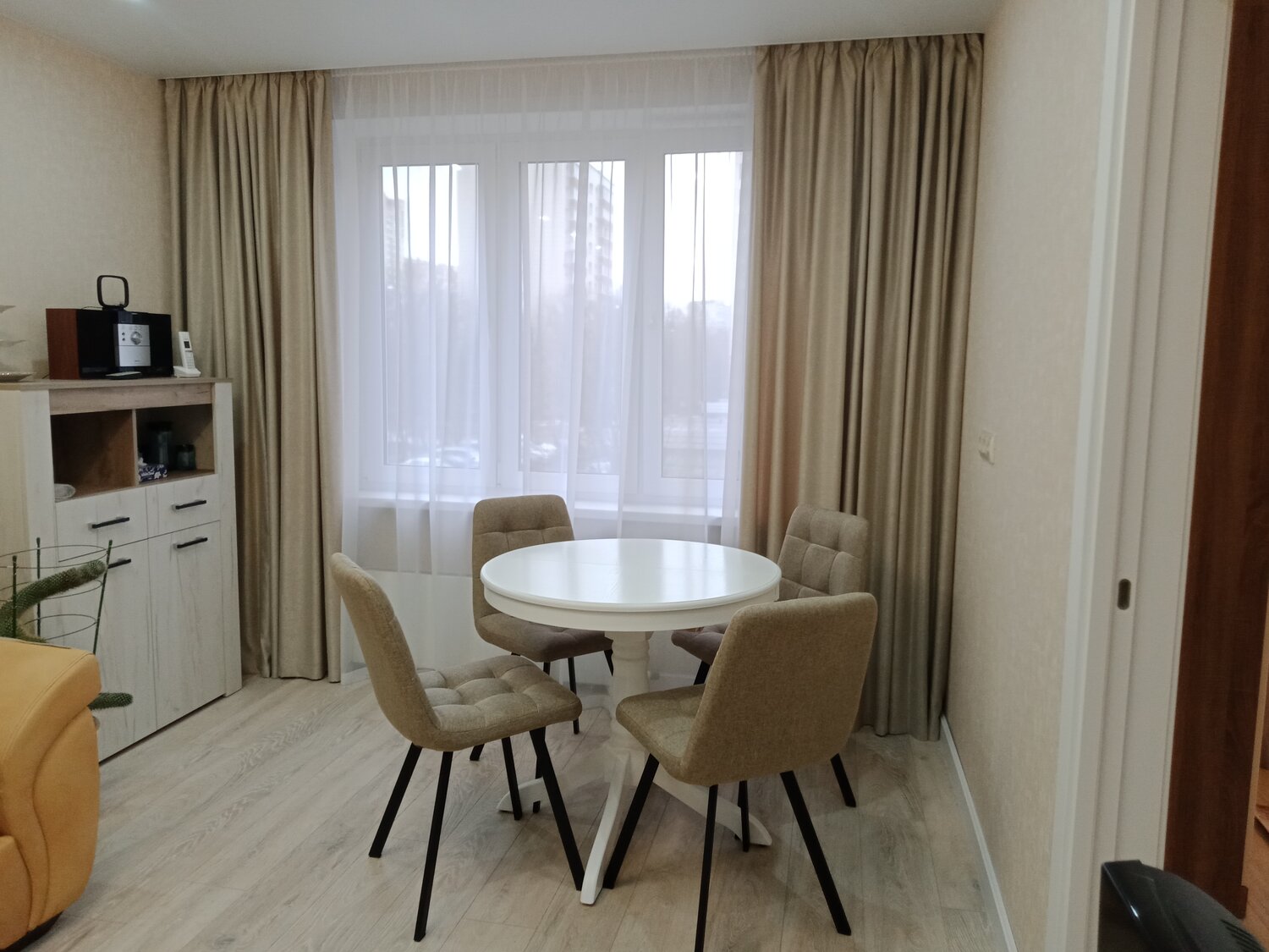 квартира, говорово татьянин парк 14 к4 кухня гостинная дизайн, квартира-студия, двухкомнатная евроквартира, дизайн квартир