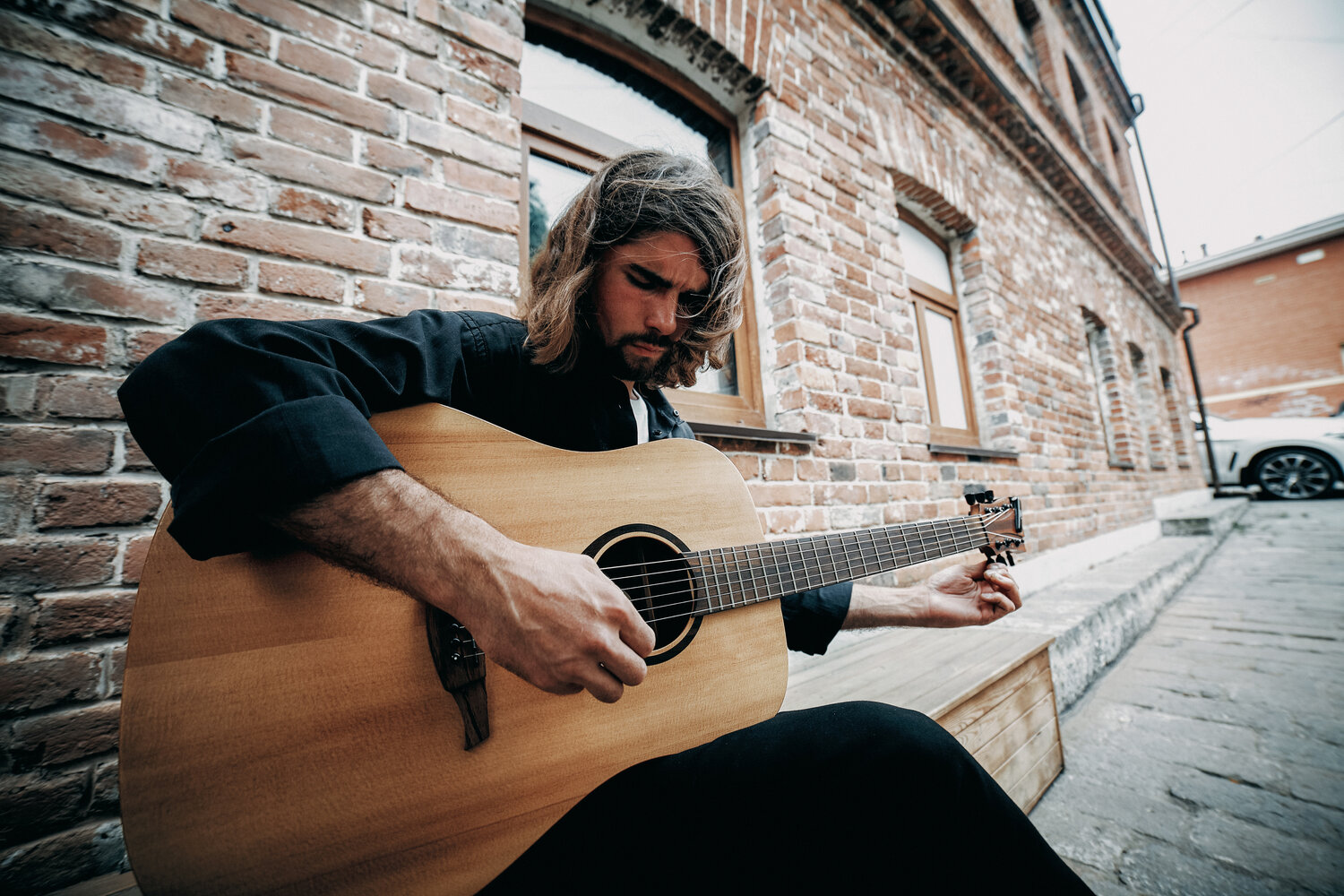 гитара, гитарист, гитарист новичок, гигантская гитара, guitar