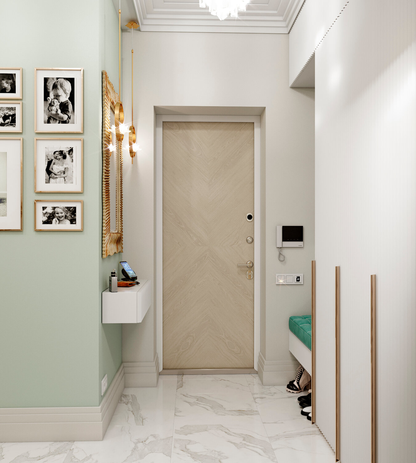 прихожая интерьер, прихожая дизайн интерьера, дизайн прихожих, прихожая в современном, коридор прихожая