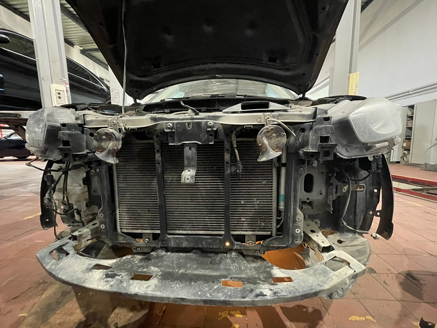 доп радиатор инфинити qx70, мойка радиатора range rover 4.2, дополнительный радиатор вариатора ниссан серена с25, дополнительный радиатор охлаждения акпп, радиатор акпп
