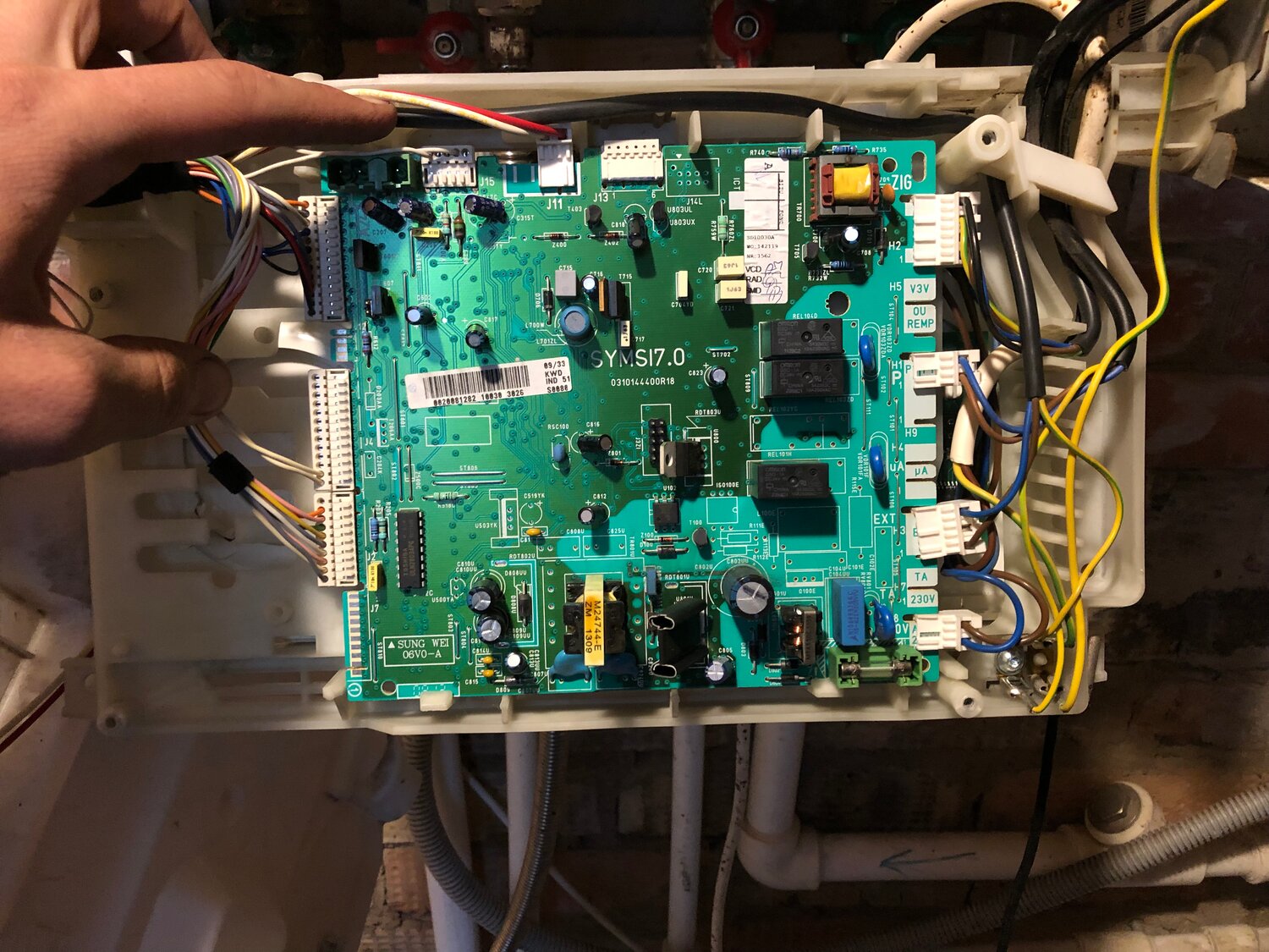 navien блок управления deluxe s 13-24k 30020390a, бытовая техника, техника, tl-ae-pm02 плата котла вайлант, модуль управления electrolux ewt 1221