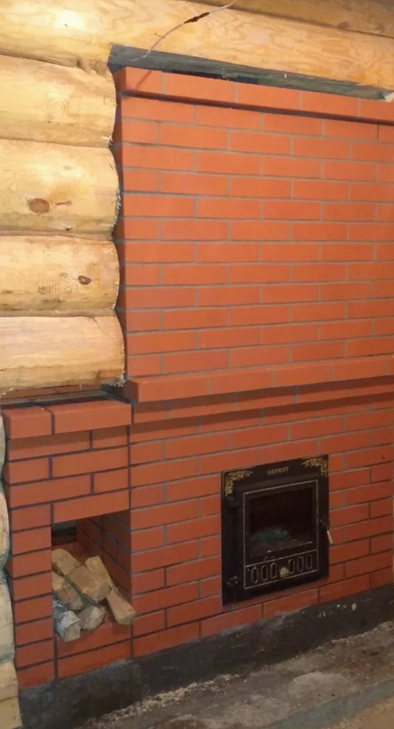 банная печь из кирпича, кирпичная банная печь, кирпичная банная печь 1х1м, кладка под банную печь, кирпичная печь камин для бани