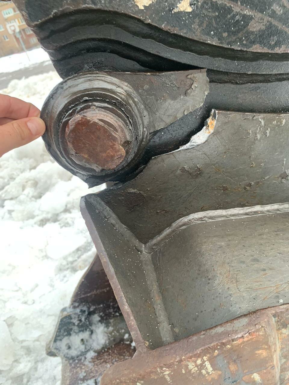 Сварка ковша