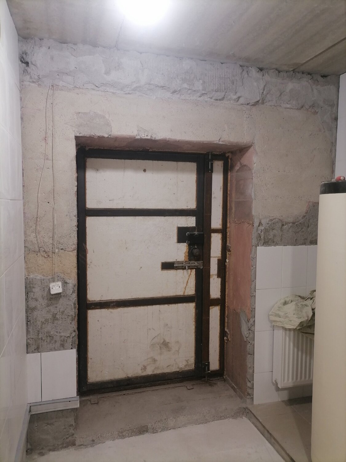 усиление дверного проема, проем, сужение дверного проема, усиление проемов, дверной проем