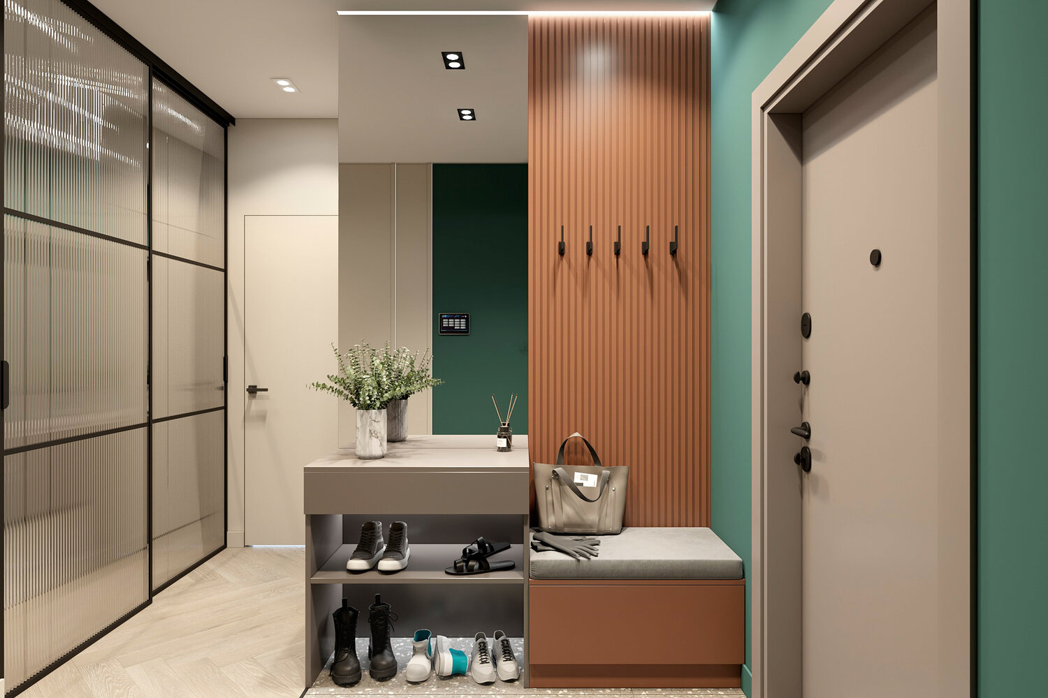 дизайн современной прихожей, маленькая прихожая дизайн, прихожие в современном стиле, стильный интерьер прихожей, дизайн прихожих