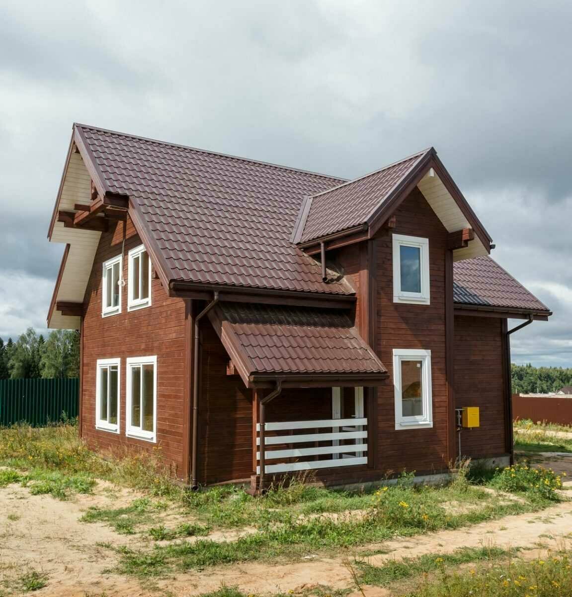 дом с коричневой крышей, дома дом, дом дача, дома дачи коттеджи, дома коттеджи