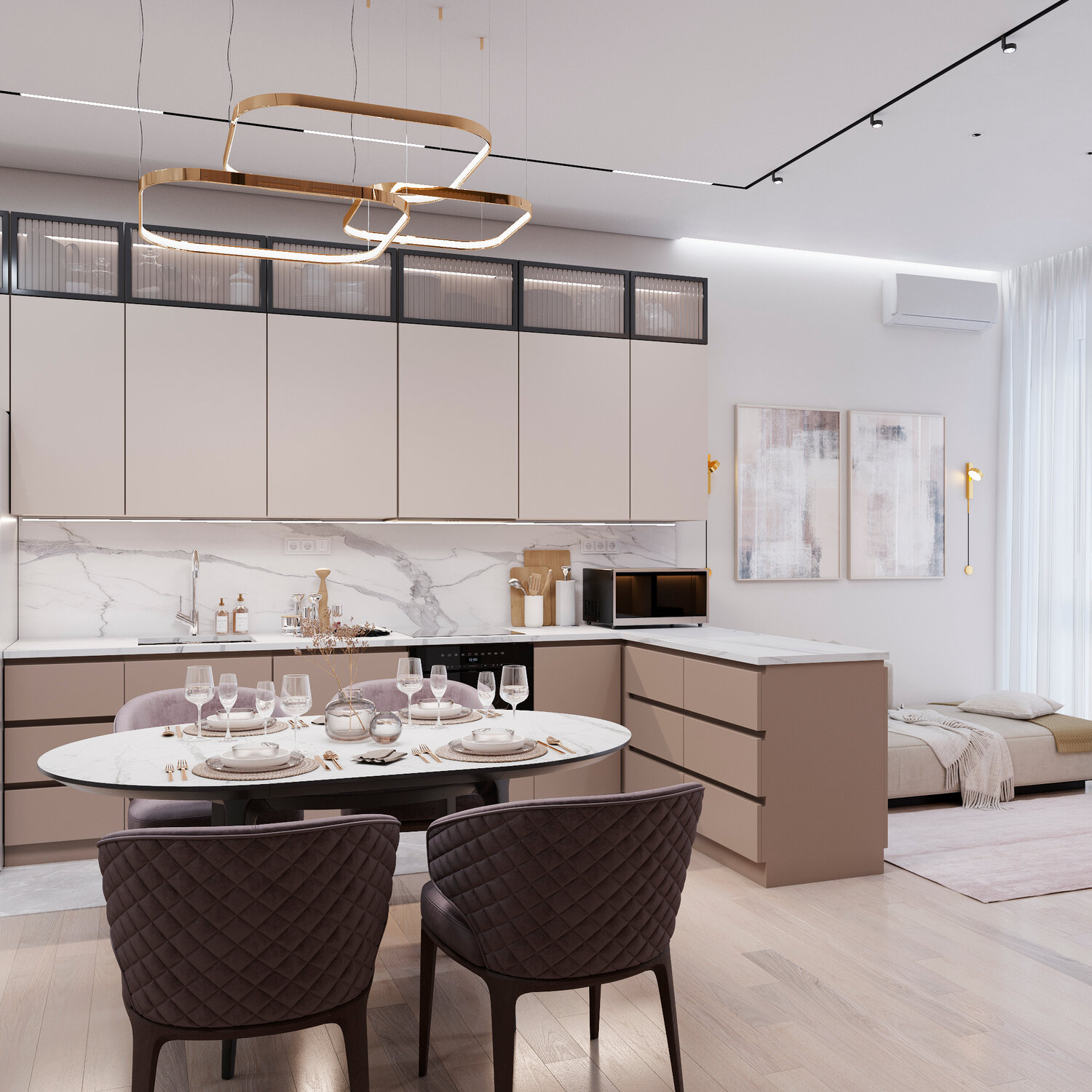 кухня в современном стиле, кухня дизайн интерьер, интерьер кухни, современный интерьер кухни, современный дизайн кухни