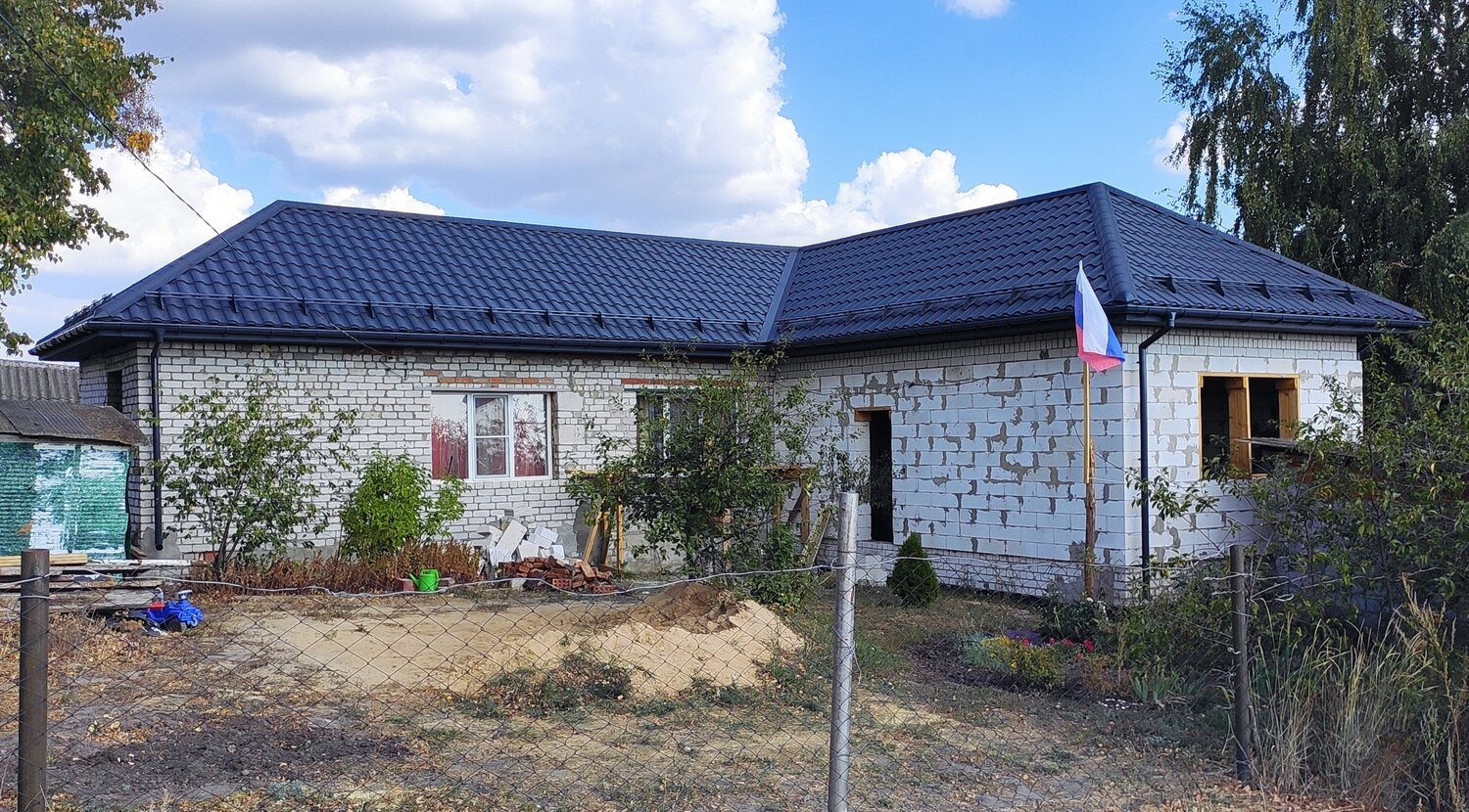 одноэтажные дома из газобетона, одноэтажные дома из газоблока, дом из газоблока одноэтажный, дома в селе, одноэтажного дома