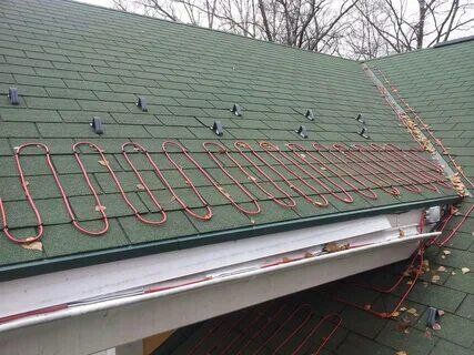 система антиобледенения кровли, система антиобледенения кровли и водостоков, греющий кабель для кровли, обогрев свеса кровли, греющий кабель для кровли и водостоков