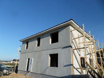 дом из жби панелей, малоэтажное панельное домостроение жби, дом из железобетонных панелей, частный дом из жб панелей, сип панели вирмак