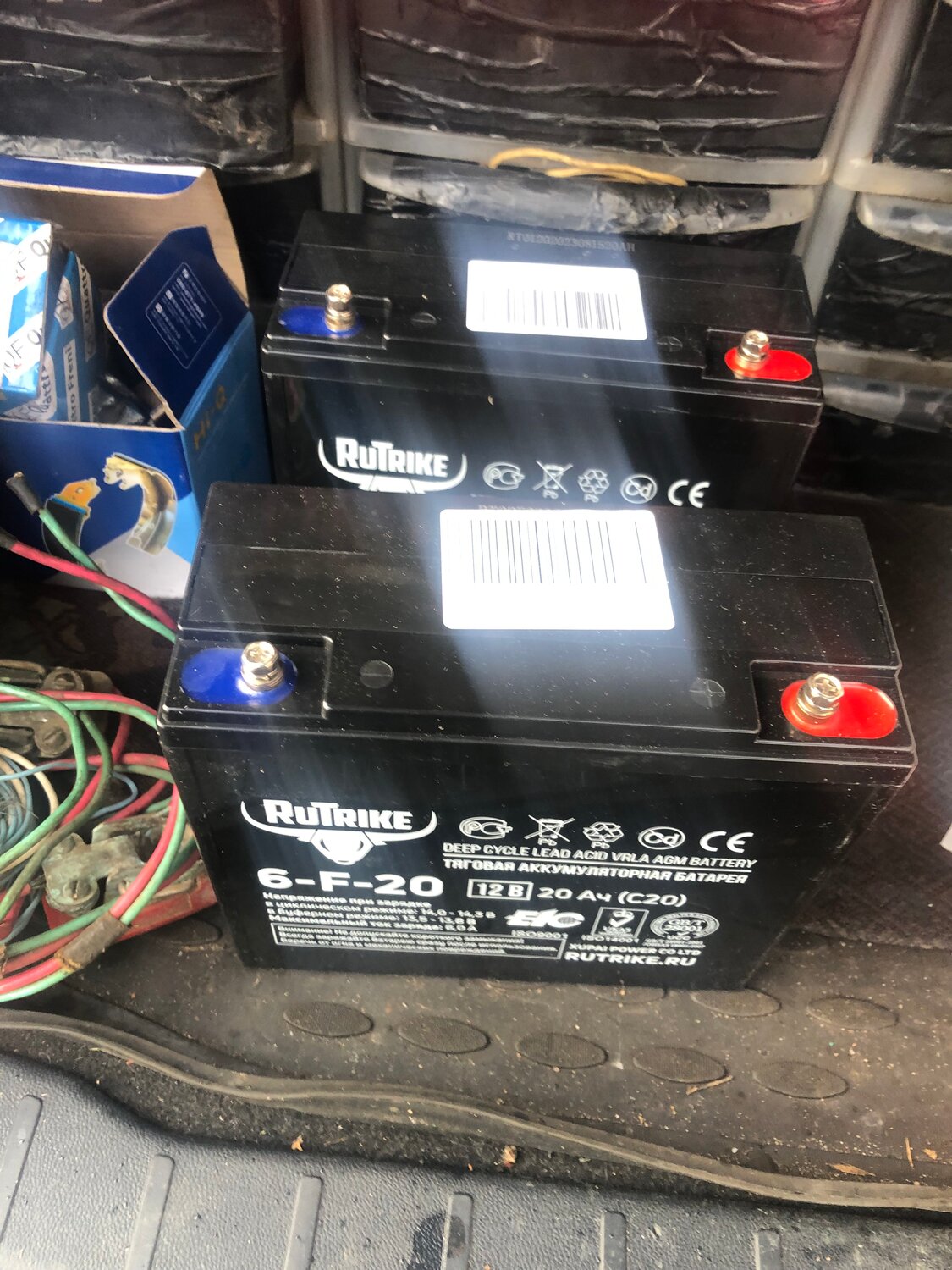 аккумулятор тяговый rutrike, тяговые акб rutrike 6-gfm-100, 108 ah гелевый аккумулятор, тяговые аккумуляторы, аккумулятор гелевый, гелевые аккумуляторы